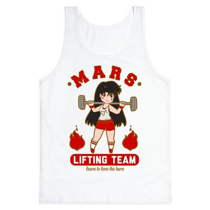 Mars Lifting Team Parody Tank Top