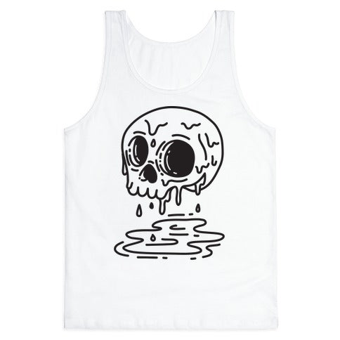 Melting Skull Tank Top