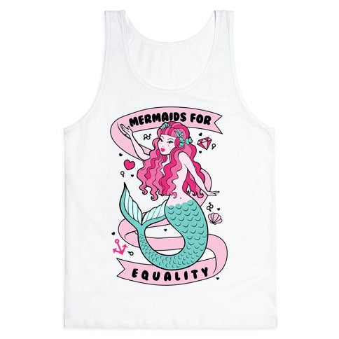 Mermaids For Equality Tank Top