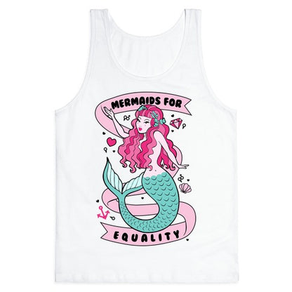 Mermaids For Equality Tank Top