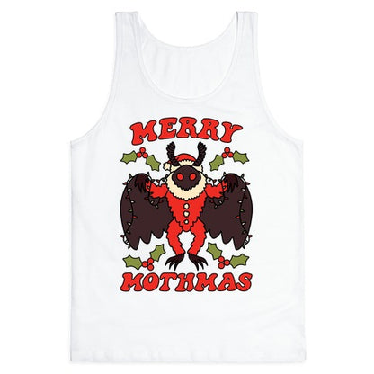 Merry Mothmas Tank Top