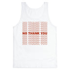 No Thank You Bag Tank Top