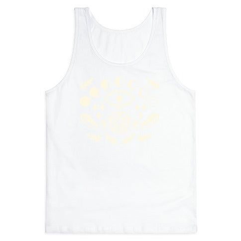 Occult Pixel Pattern Tank Top