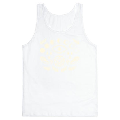 Occult Pixel Pattern Tank Top