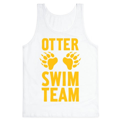 Otter Swim Team Tank Top