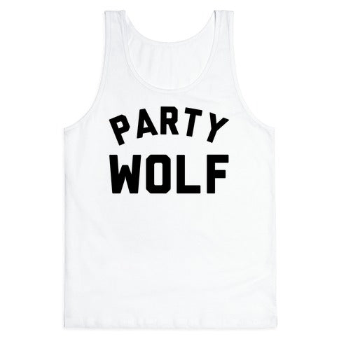 Party Wolf Tank Top