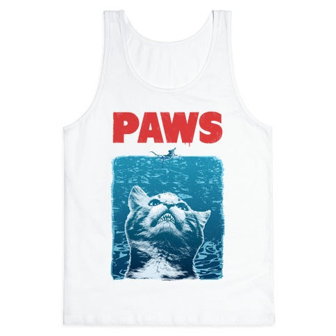 PAWS (Vintage Parody) Tank Top