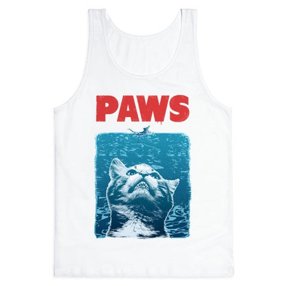 PAWS (Vintage Parody) Tank Top