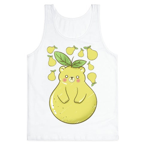 Pear Bear Tank Top