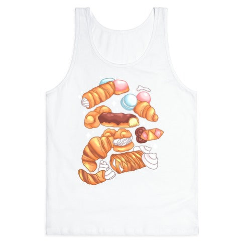 Penis Pastries Pattern Tank Top