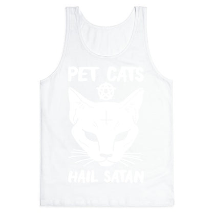 Pet Cats Hail Satan Sphynx Tank Top