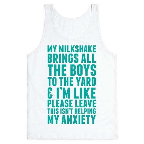 Please Leave This Isn't Helping Tank Top
