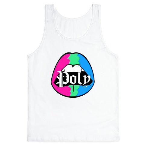 Poly Pride Lips Tank Top