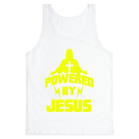 Powered By Jesus Tank Top