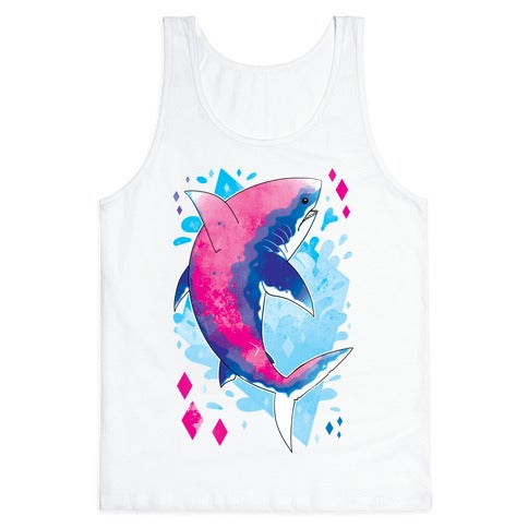 Pride Sharks: Bisexual Tank Top