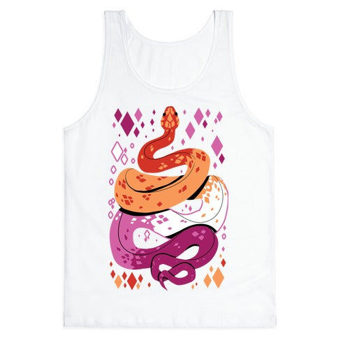 Pride Snakes: Lesbian Tank Top