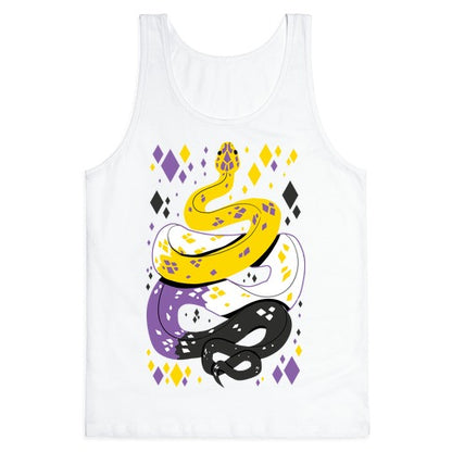 Pride Snakes: Non-binary Tank Top