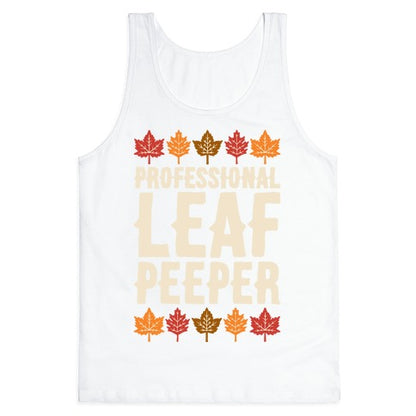 Professional Leaf Peeper Tank Top