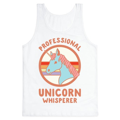 Professional Unicorn Whisperer Tank Top