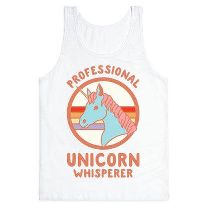 Professional Unicorn Whisperer Tank Top