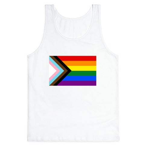 Progress Pride Flag Tank Top