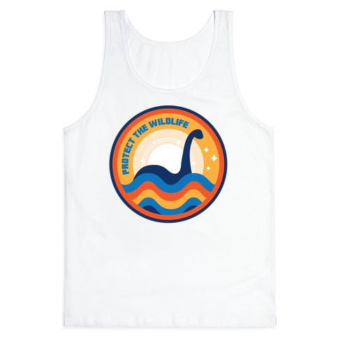 Protect The Wildlife - Nessie, Loch Ness Monster Tank Top