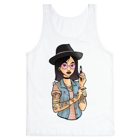 Punk Fashion Mulan Tank Top
