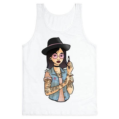 Punk Fashion Mulan Tank Top