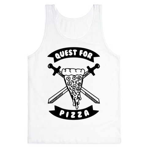 Quest for Pizza Tank Top