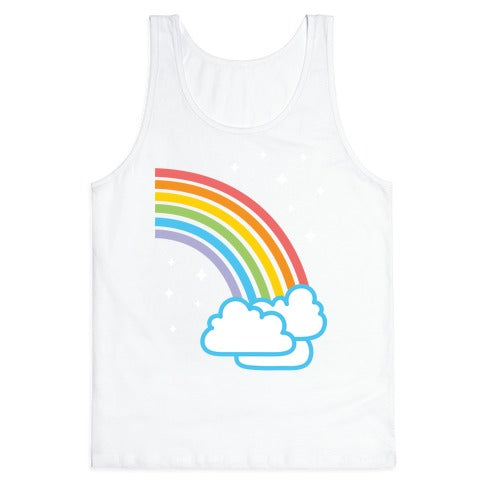 Rainbow Pair 2 (White) Tank Top