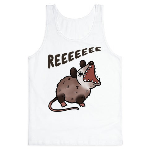 Reeeeeee Possum Tank Top