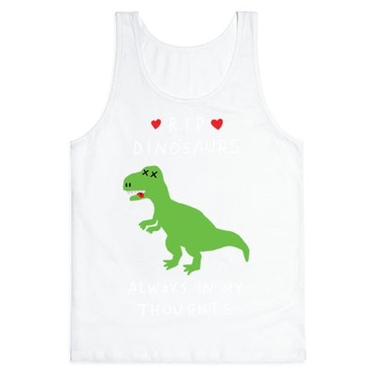 RIP Dinosaurs Tank Top