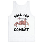 Roll For Combat Knife Crab Tank Top