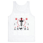 Rose Are Red, Candles Are Lit, Do No Harm, But Take No Shit Tank Top