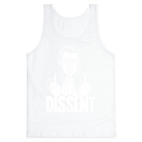Ruth Bader Ginsburg Dissent Tank Top