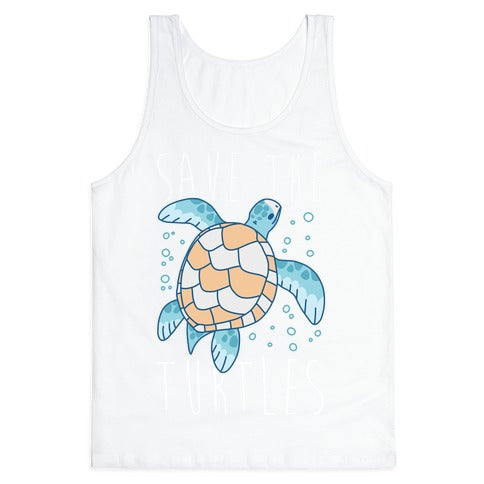 Save the Turtles Tank Top