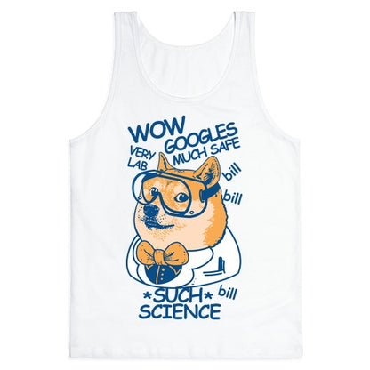 Science Doge Tank Top