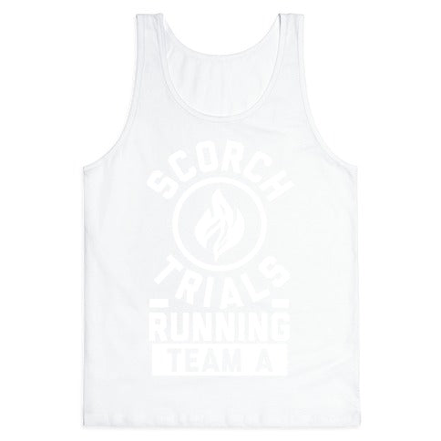 Scorch Trials Running Team A Tank Top