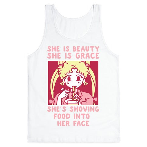 She Is Beauty Usagi Tank Top