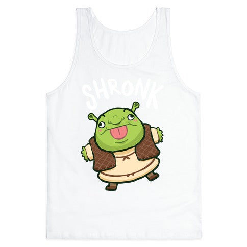 Shronk Derpy Shrek Tank Top