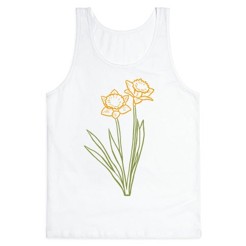 Simple Daffodils Tank Top