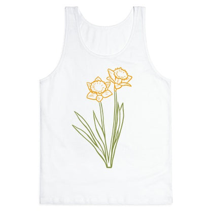 Simple Daffodils Tank Top