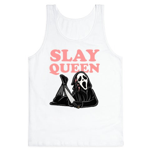 Slay Queen (Ghostface)  Tank Top