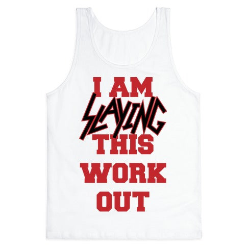 Slay the Workout Tank Top