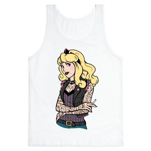 Sleeping Punk Beauty Tank Top