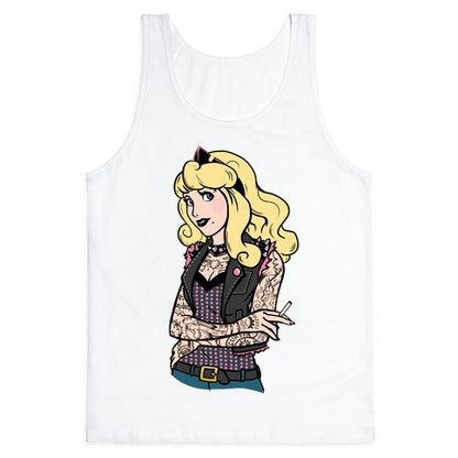 Sleeping Punk Beauty Tank Top