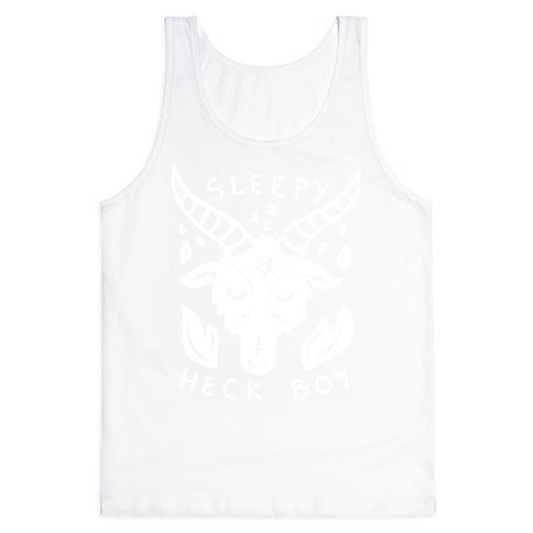 Sleepy Heck Boy Satan Tank Top