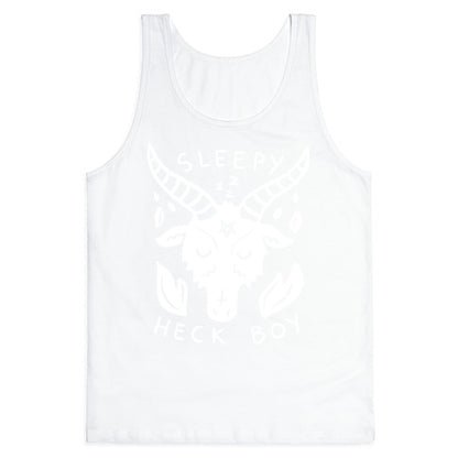 Sleepy Heck Boy Satan Tank Top