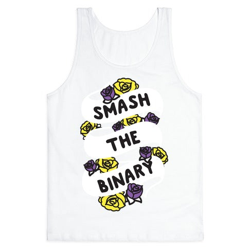 Smash The Binary Ribbon Tank Top