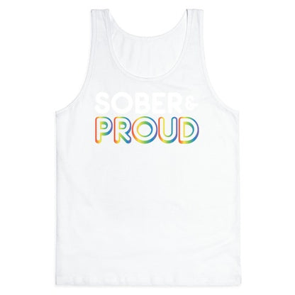 Sober & Proud LGBTQ Tank Top